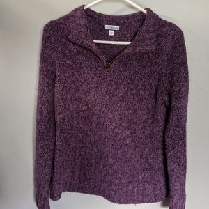 Purple pullover